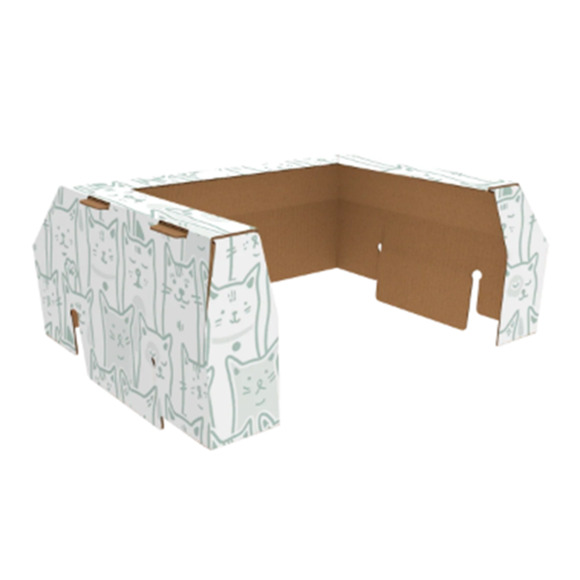 Kitty Poo Club Standard Disposable Litter Box with Litter Box Dome (No Litter) - Picture 5 of 6